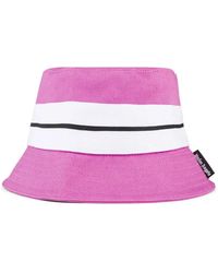 Palm Angels - Venice Track Logo Bucket Hat - Lyst