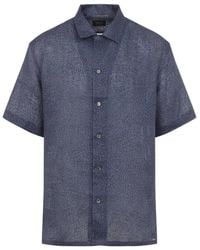 Brioni - Cuban Linen Shirt - Lyst