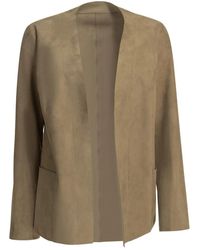 Salvatore Santoro - Suede Blazer - Lyst