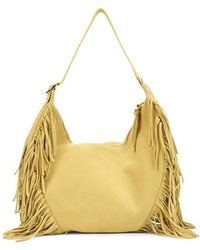 Orciani - Isla Suede Bag With Fringes - Lyst