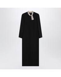 Valentino - Silk Cady Couture Dress - Lyst