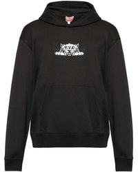 KENZO - Happy Tiger Embroidered Classic Hoodie - Lyst