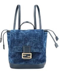 Fendi - Velvet Backpack - Lyst