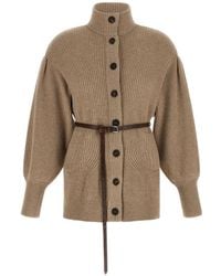 Brunello Cucinelli - Wool And Cashmere Cardigan - Lyst