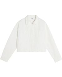 Maison Kitsuné - Denim Trucker Jacket - Lyst