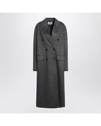 Prada - Double-Breasted And Coat - Lyst