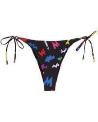 Moschino - All Over Print Bikini Briefs - Lyst