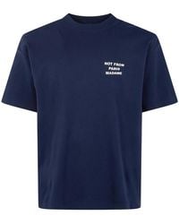 Drole de Monsieur - "Bold Slogan" T-Shirt - Lyst