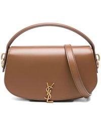Saint Laurent - Voltaire Leather Shoulder Bag - Lyst