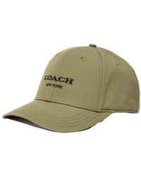 COACH - Embroidered Logo Baseball Cap - Lyst
