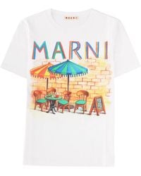 Marni - Tshirt With Print - Lyst