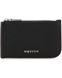 McQueen - Leather Card Holder - Lyst