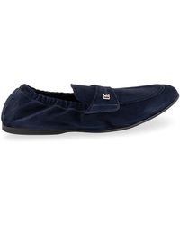 Dolce & Gabbana - Dolce & Gabbana Elastic-Back Loafers - Lyst