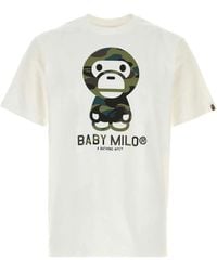 A Bathing Ape - 1St Camo Baby Milo Tee - Lyst