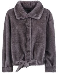 DR. HOPE - Fake Fur Jacket - Lyst