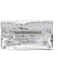 Balenciaga - Leather Le City Clutch - Lyst