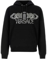 Versace - Sweatshirt Non-Brushed Sweat Fabric + Medusa On Ch - Lyst