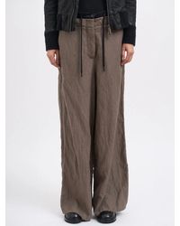 Masnada - Oversized Wool Trousers - Lyst