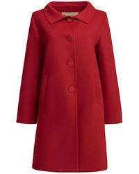 Valentino - Long Wool And Cashmere Coat - Lyst