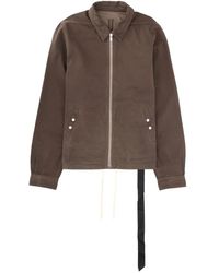 Rick Owens - Cotton Sports Jacket For - Lyst