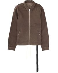 Rick Owens - Cotton Sports Jacket - Lyst