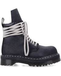 Dr. Martens - Rick Owens X Dr Martens Rick Owens X Dr. Martens Steel Toe Boots - Lyst