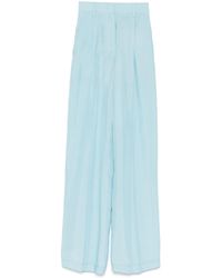 forte_forte - Silk High Waist Pants - Lyst