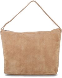 Emporio Armani - Suede Hobo Bag - Lyst