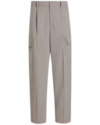 Dolce & Gabbana - Dolce & Gabbana Virgin Wool Pants - Lyst