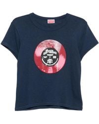 KENZO - Sounds Graphic-Print T-Shirt - Lyst