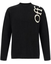 Off-White c/o Virgil Abloh - 'Vertical Bookish' Sweater - Lyst