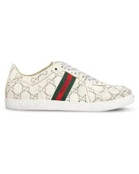 Gucci - Gg Web Sneakers - Lyst