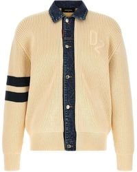 DSquared² - 'Denim Mix D2' Cardigan - Lyst
