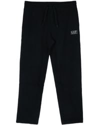 EA7 - E. A.7 Train Refined M Paint Effect Cotton Pants For - Lyst