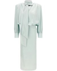 ROTATE BIRGER CHRISTENSEN - Rotate Birger Christensen 'Ruched Long' Dress - Lyst
