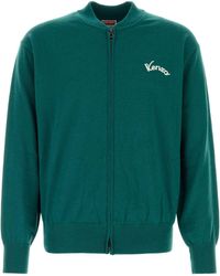 KENZO - Rws Eiffel Tower Design Zip Up Cardigan - Lyst