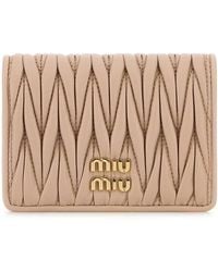 Miu Miu - Compact Wallet - Lyst