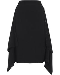 Lemaire - Buttoned Skirt - Lyst