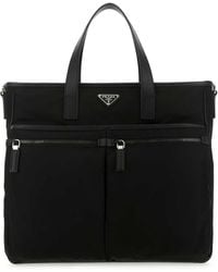 Prada - Re-Nylon Tote Bag - Lyst