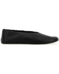 The Row - Leather Stella Ballerinas - Lyst