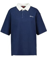 KENZO - Gots Varsity Relax Polo - Lyst