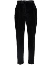 Dolce & Gabbana - Dolce & Gabbana Velvet Tuxedo Pants - Lyst