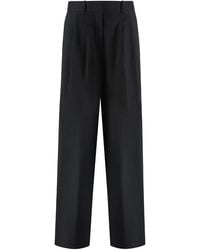 P.A.R.O.S.H. - Liliuxy Virgin Wool Trousers - Lyst