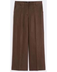 Weekend by Maxmara - Wkdmalizia Trouser Chocolate - Lyst