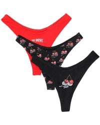 DIESEL - 3-Pack Of "Ufpn-Punchy" Briefs - Lyst