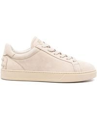 Tod's - Suede Leather Trainers - Lyst
