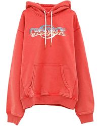 CASABLANCA - "Chrome Text" Printed Hoodie - Lyst