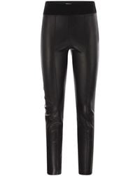 Brunello Cucinelli - Stretch Nappa Leggings - Lyst