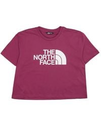 The North Face - Crop T-Shirt - Lyst