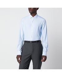 Xacus - Striped Active Twill Shirt - Lyst